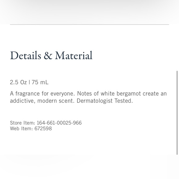 Abercrombie and Fitch Ellwood Perfume 2.5 ounces Brand New Sealed - Picture 3 of 3